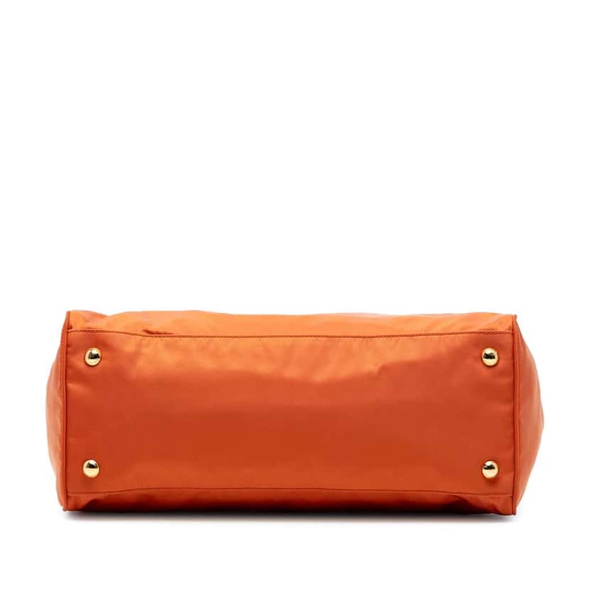 Prada Tessuto Satchel Orange Good condition - Inside View