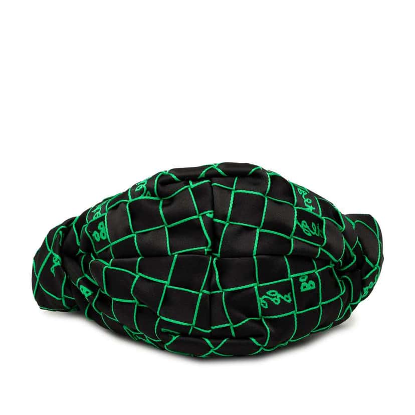 Bottega Veneta Mini Synthetic Fabric Intrecciato Double Knot Bag Black Polyester Good condition - Inside View