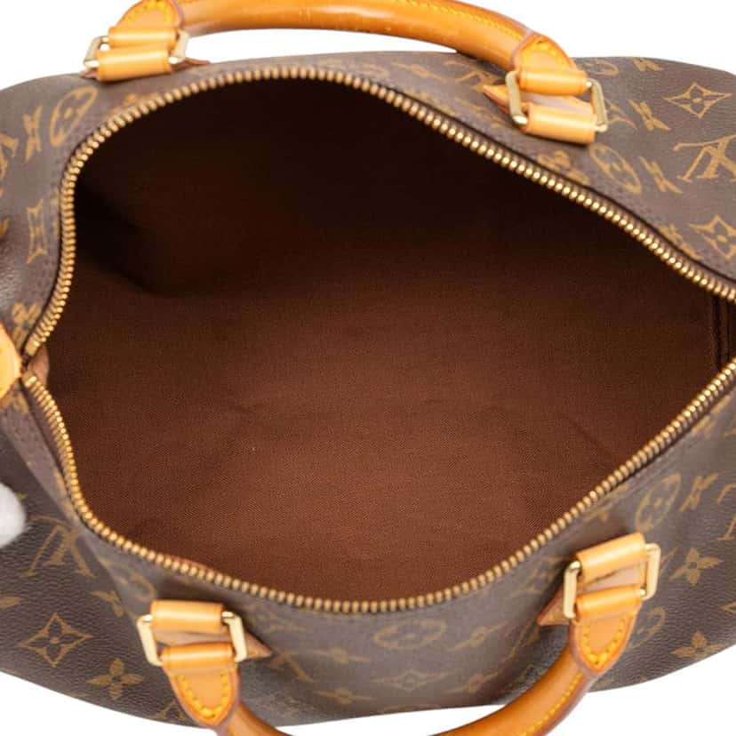 Louis Vuitton Monogram Speedy 30 Brown Good condition - Model View