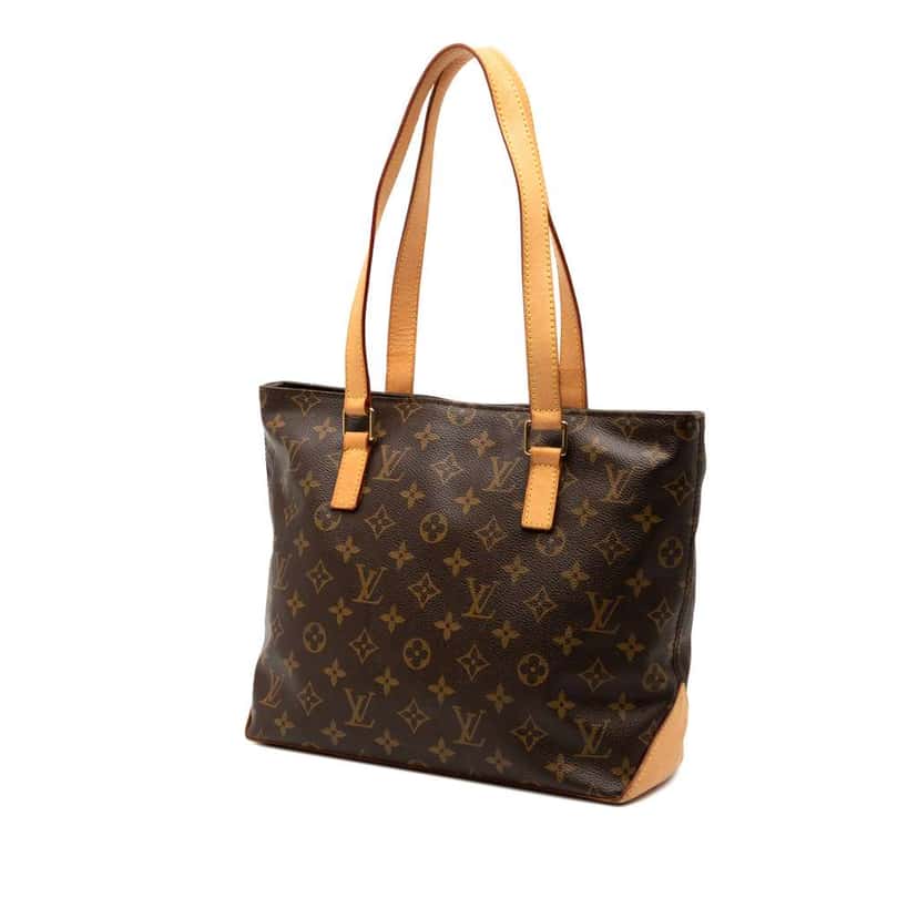 Louis Vuitton Monogram Cabas Piano Brown Good condition - Back View