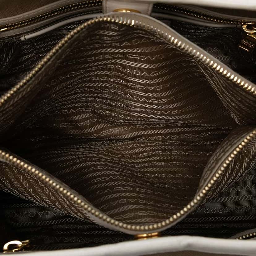 Prada Canvas Canapa Logo Satchel Brown Canvas Very good condition - Model View