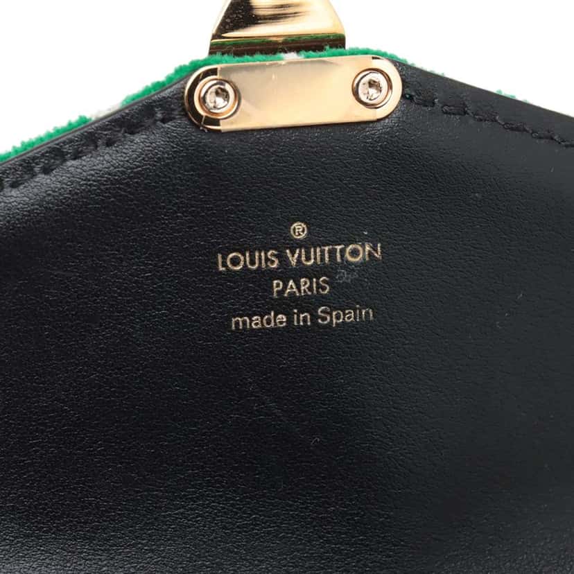 Louis Vuitton Monogram Jacquard Velvet Micro Metis Green Jacquard Good condition - Box View