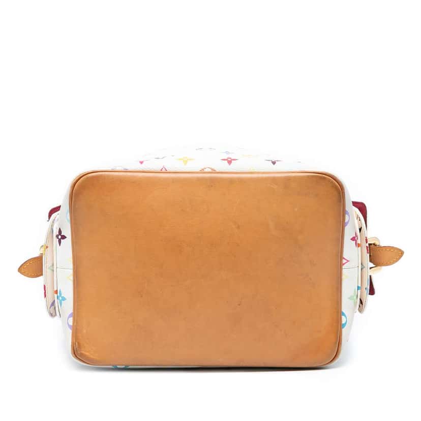 Louis Vuitton Monogram Multicolore Petit Noe White Good condition - Inside View