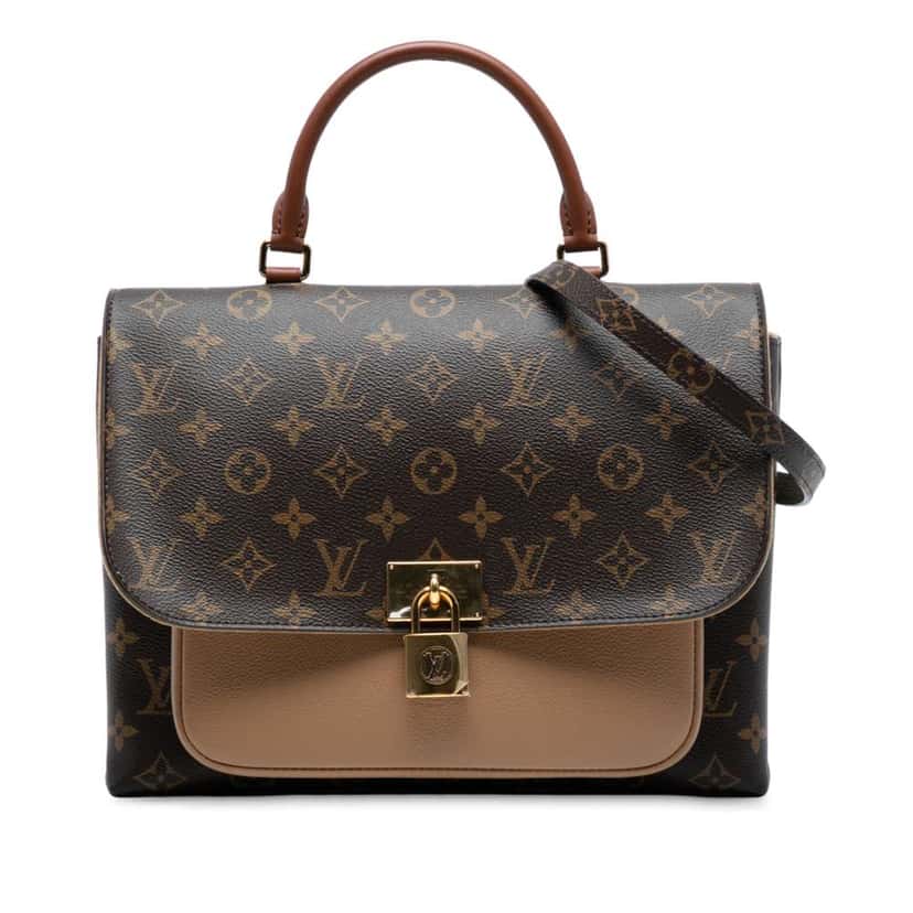 Louis Vuitton Monogram Marignan Brown Good condition - Front View
