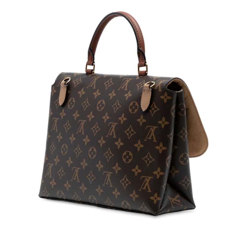 Louis Vuitton Monogram Marignan Brown Good condition - Back View
