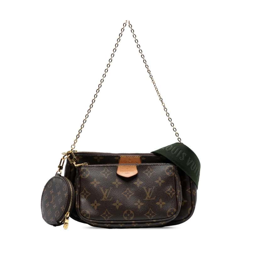 Louis Vuitton Monogram Multi Pochette Accessoires Brown Good condition - Front View