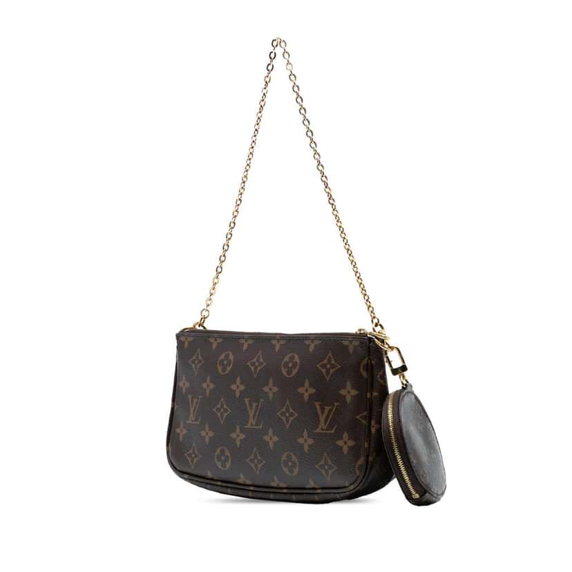 Louis Vuitton Monogram Multi Pochette Accessoires Brown Good condition - Back View