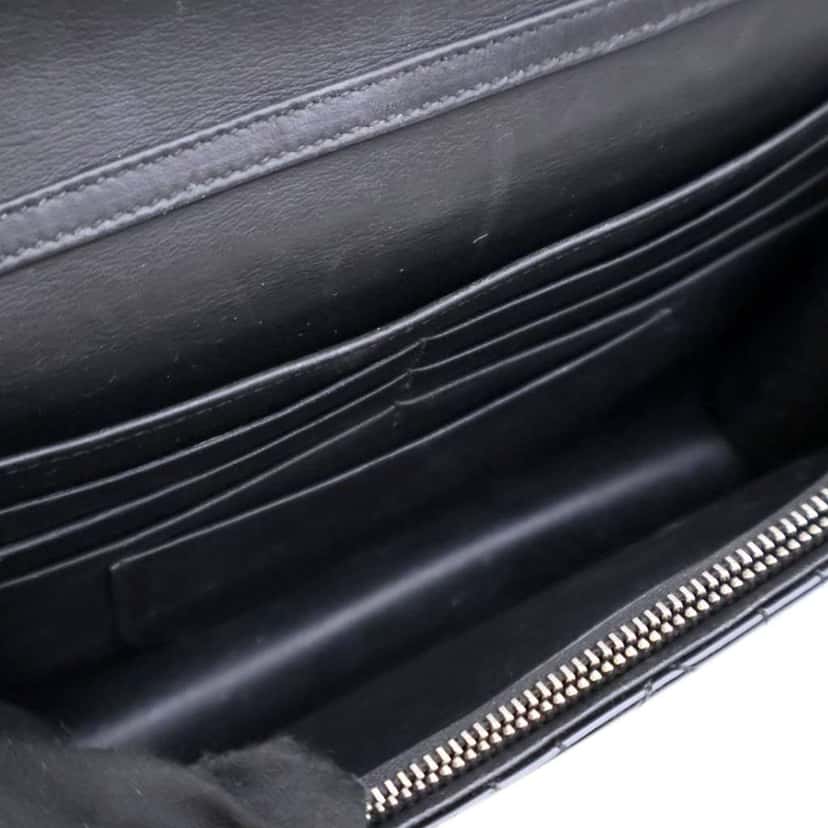 Dior Patent Cannage Miss Dior Promenade Crossbody Black Leather Good condition - Box View