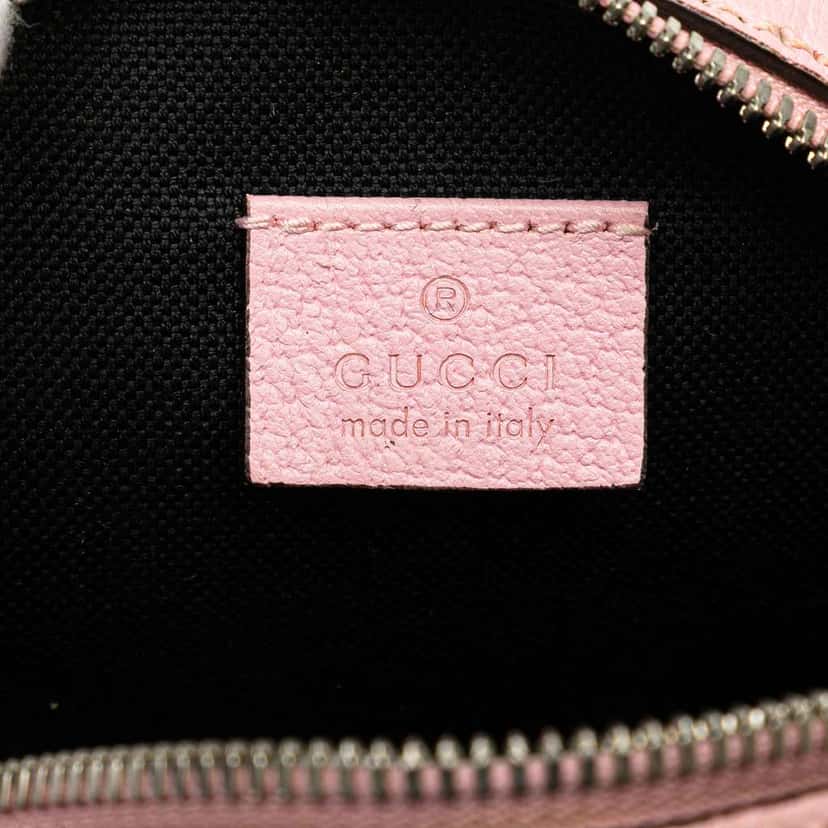 Gucci GG Supreme Psychedelic Round Crossbody Pink Canvas Good condition - Box View