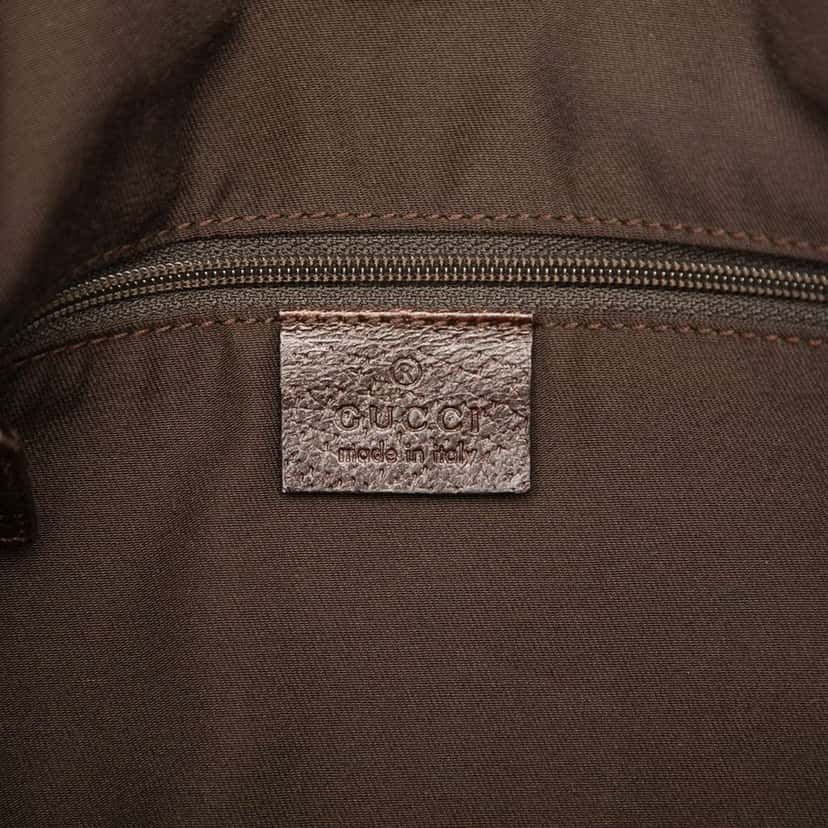 Gucci GG Canvas Eclipse Shoulder Bag Brown Canvas Good condition - Box View