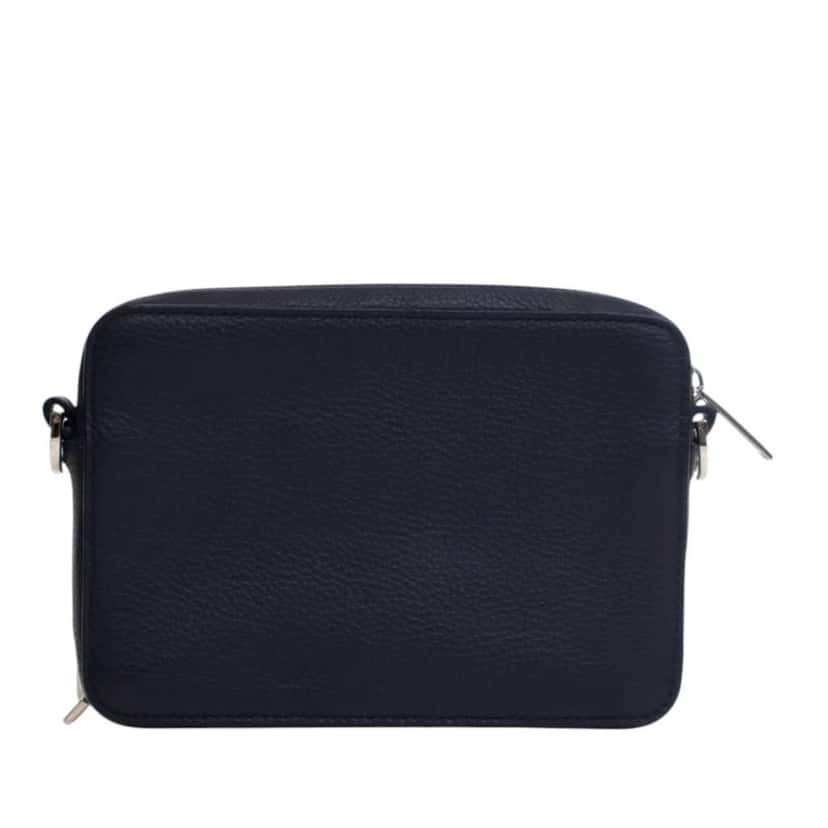 Dior Air Jordan Grained Calfskin Crossbody Blue Leather Good condition - Inside View