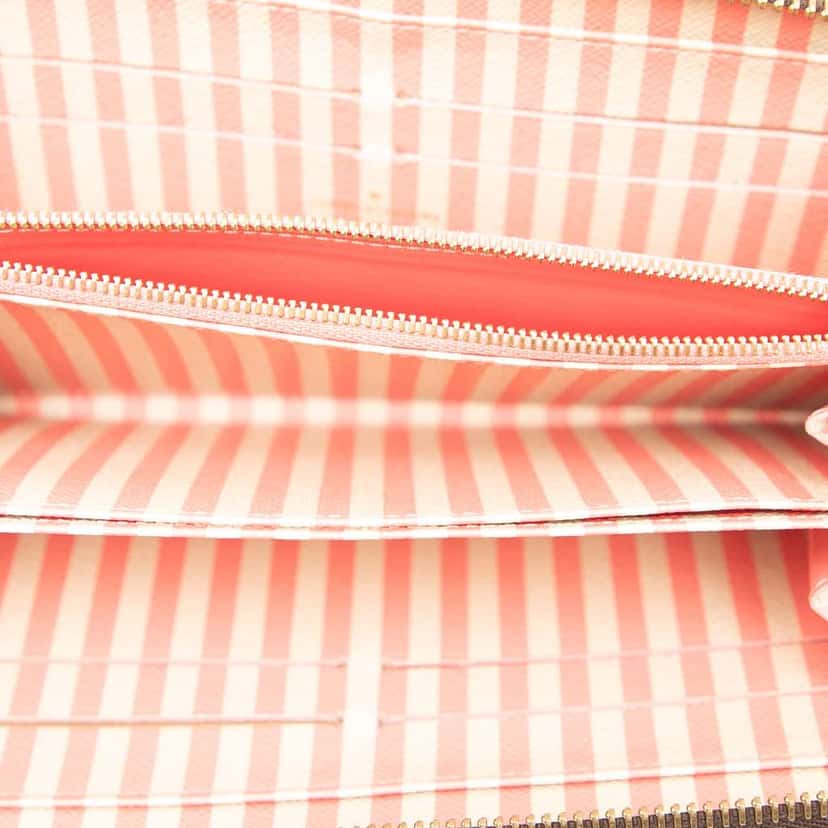 Louis Vuitton Damier Ebene Inventuer Trunks and Locks Zippy Wallet Brown Good condition - Model View