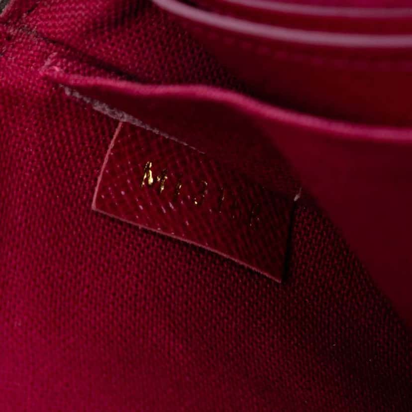 Louis Vuitton Monogram Pochette Felicie Brown Good condition - Box View