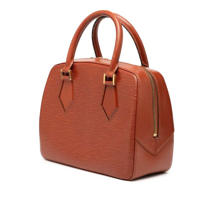 Louis Vuitton Epi Sablons Brown Leather Good condition - Back View