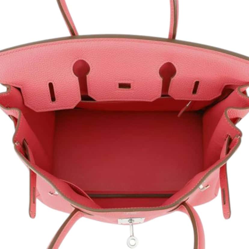 Hermès Togo Birkin Retourne 30 Pink Leather Good condition - Model View