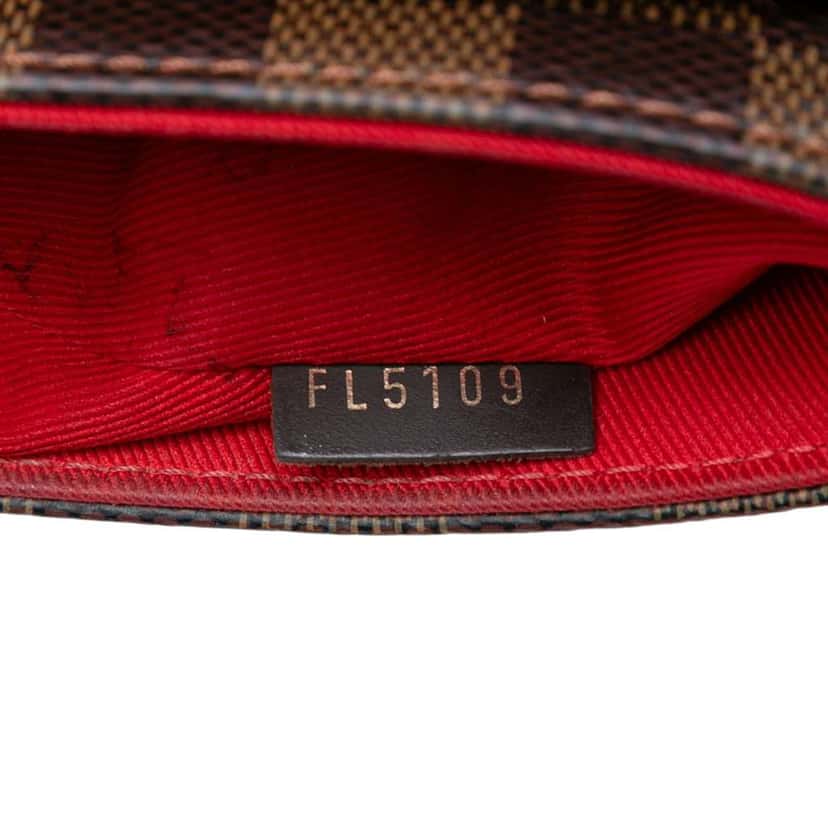 Louis Vuitton Damier Ebene Croisette Brown Good condition - Box View