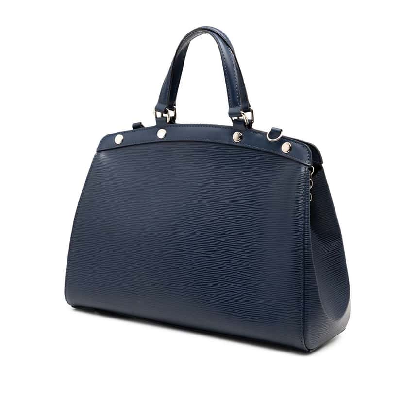 Louis Vuitton Epi Brea MM Blue Leather Good condition - Back View