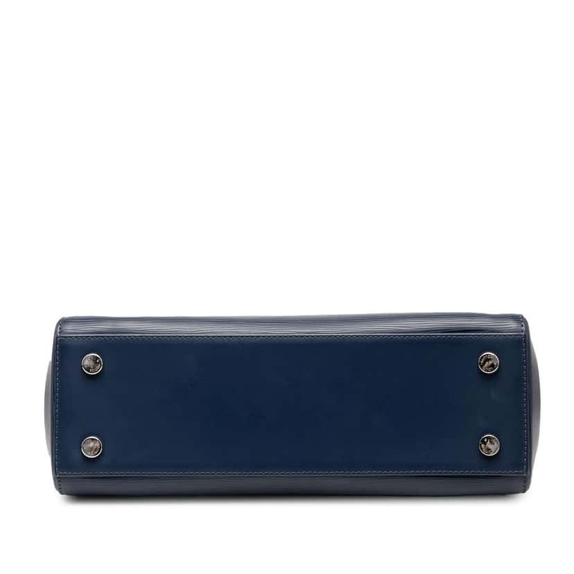Louis Vuitton Epi Brea MM Blue Leather Good condition - Inside View