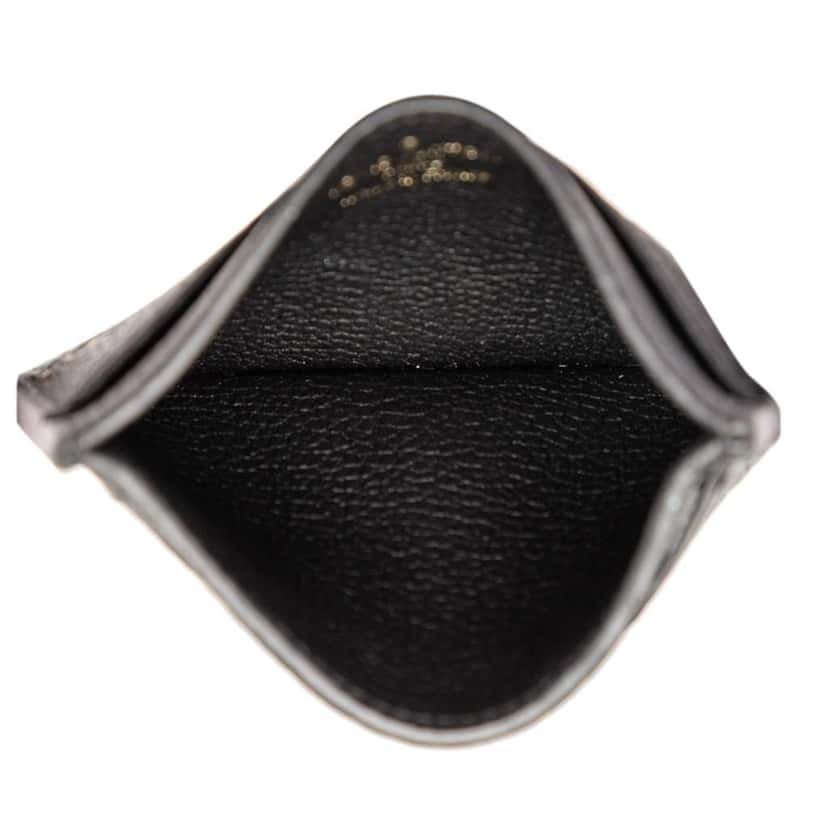 Louis Vuitton Bicolor Monogram Empreinte Card Holder Black Leather Good condition - Model View