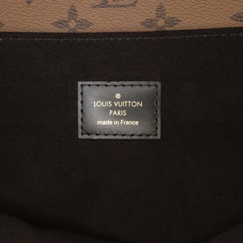 Louis Vuitton Monogram Reverse Pochette Metis Brown Good condition - Box View