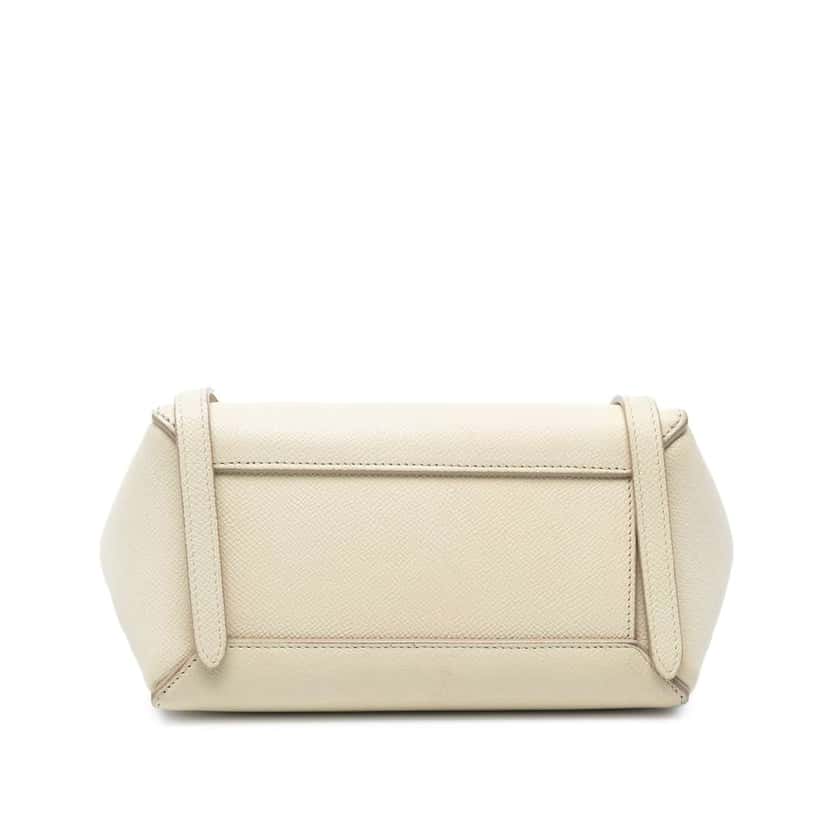 Celine Nano Grained Calfskin Belt Bag Brown Leather Good condition - Inside View