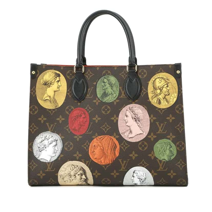 Louis Vuitton Monogram Cameo OnTheGo MM Brown Very good condition - Front View