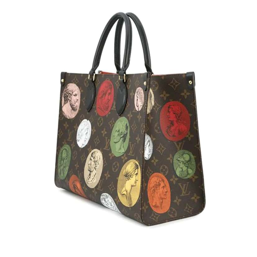 Louis Vuitton Monogram Cameo OnTheGo MM Brown Very good condition - Back View