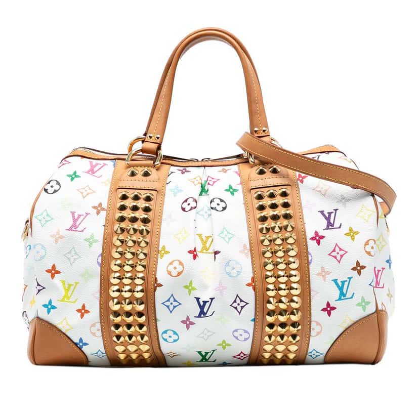 Louis Vuitton Monogram Multicolore Courtney GM White Good condition - Front View