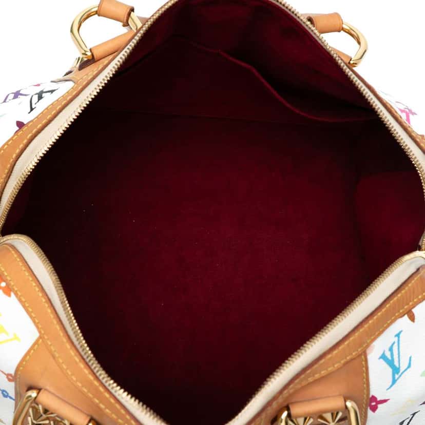Louis Vuitton Monogram Multicolore Courtney GM White Good condition - Model View