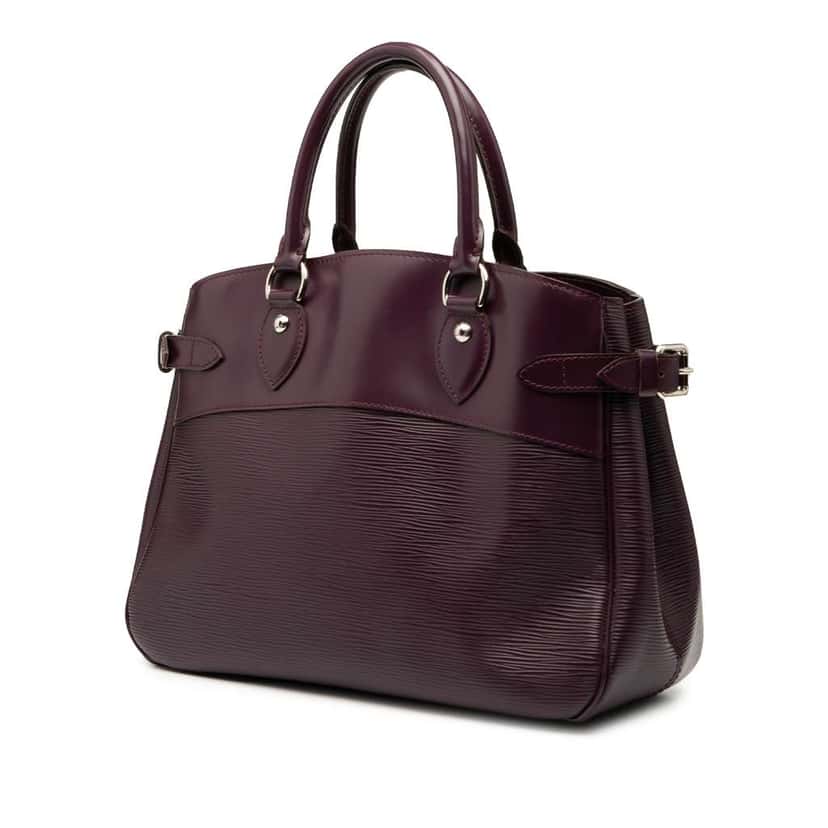 Louis Vuitton Epi Passy PM Purple Leather Good condition - Back View