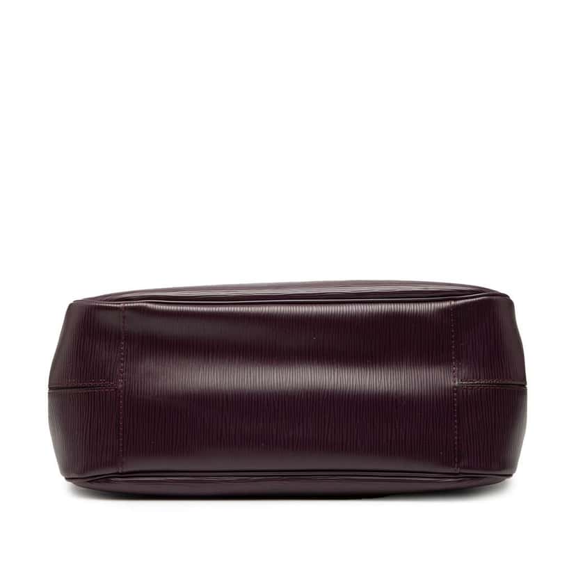 Louis Vuitton Epi Passy PM Purple Leather Good condition - Inside View