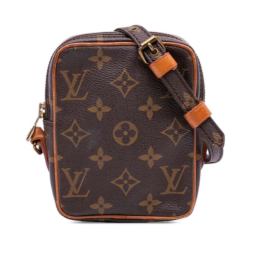 Louis Vuitton Monogram Mini Danube Brown Canvas Very good condition - Front View