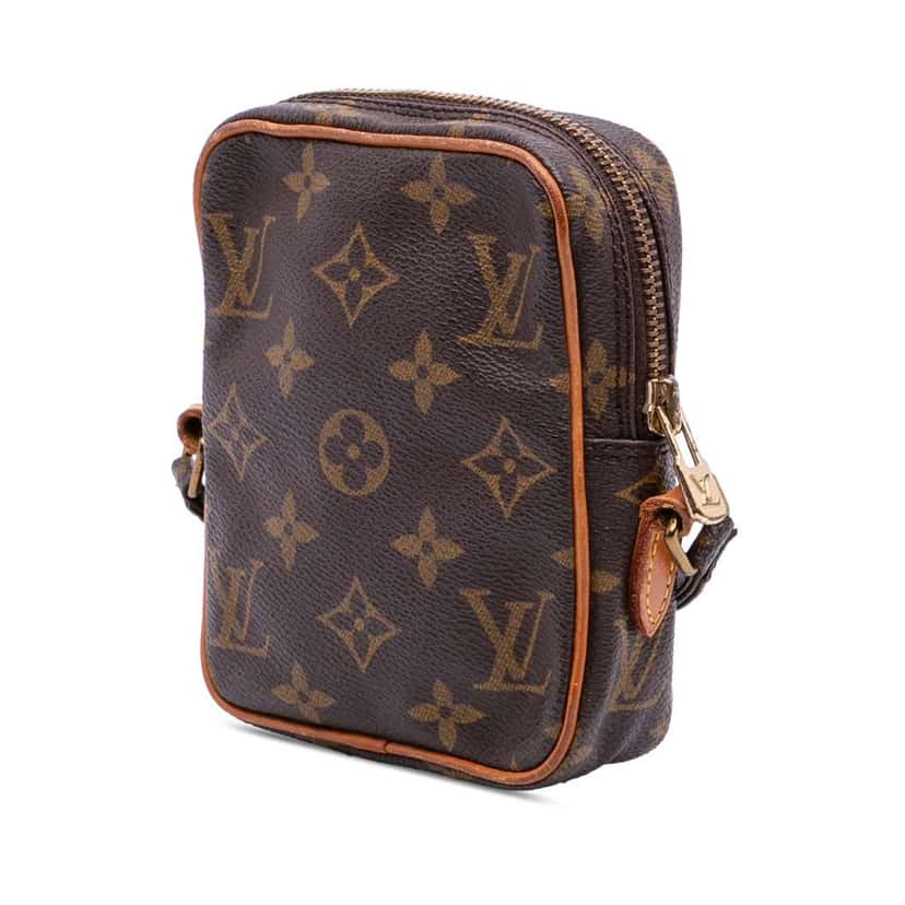 Louis Vuitton Monogram Mini Danube Brown Canvas Very good condition - Back View
