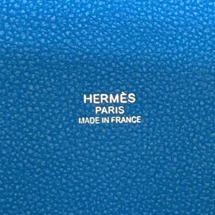 Hermès Toile and Clemence Pursangle Tote Yellow Canvas Good condition - Box View
