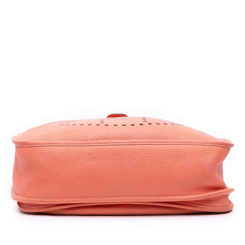 Hermès Clemence Evelyne III 29 Pink Leather Good condition - Inside View