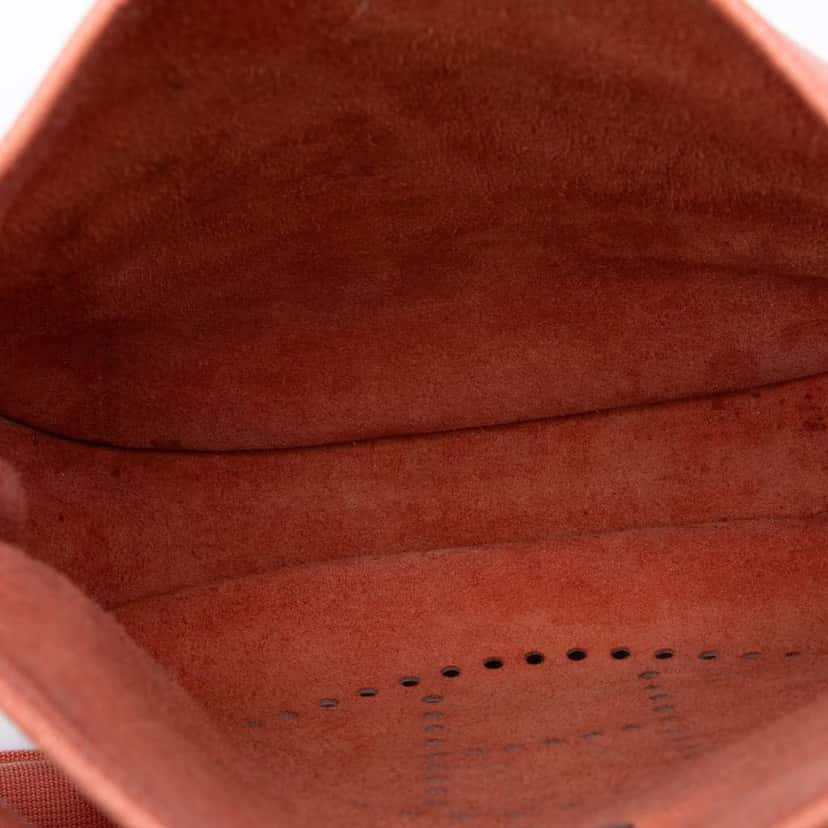 Hermès Clemence Evelyne III 29 Pink Leather Good condition - Model View