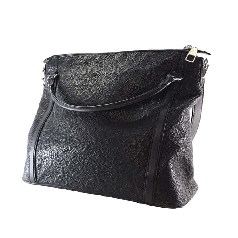 Louis Vuitton Monogram Antheia Ixia MM Black Leather Good condition - Inside View