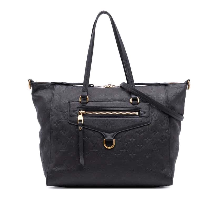 Louis Vuitton Monogram Empreinte Lumineuse PM Blue Leather Good condition - Front View