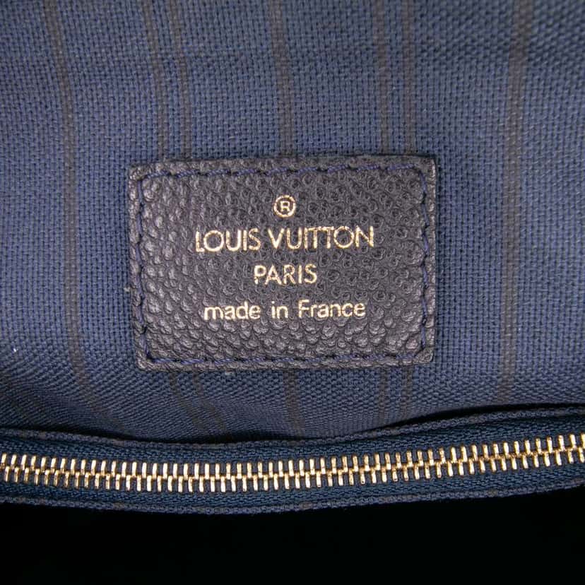 Louis Vuitton Monogram Empreinte Lumineuse PM Blue Leather Good condition - Box View