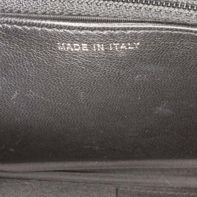 Chanel Lambskin Crystal Studded Boy Wallet on Chain Black Leather Good condition - Box View