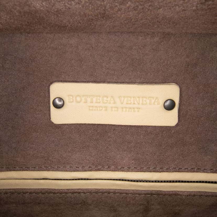 Bottega Veneta Nappa Intrecciato Brick Tote Brown Leather Good condition - Box View
