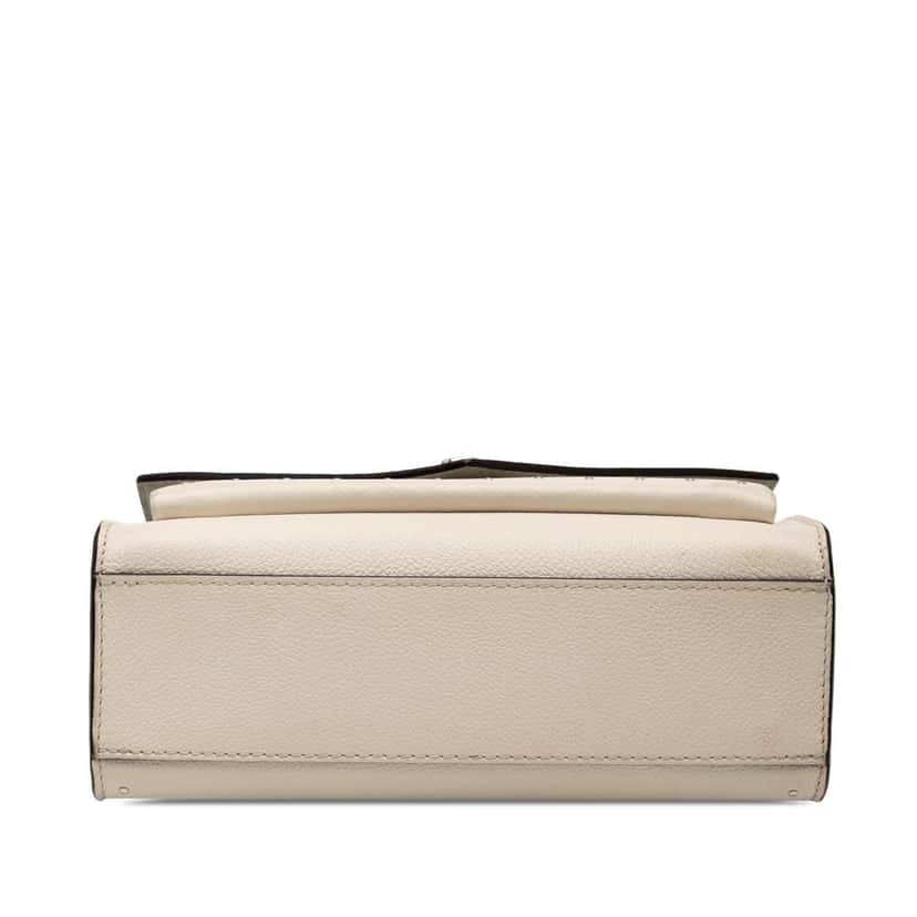 Louis Vuitton MyLockMe BB White Leather Good condition - Inside View