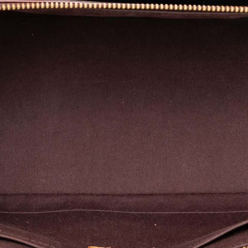 Louis Vuitton Monogram Vernis Rosewood Avenue Purple Leather Good condition - Model View