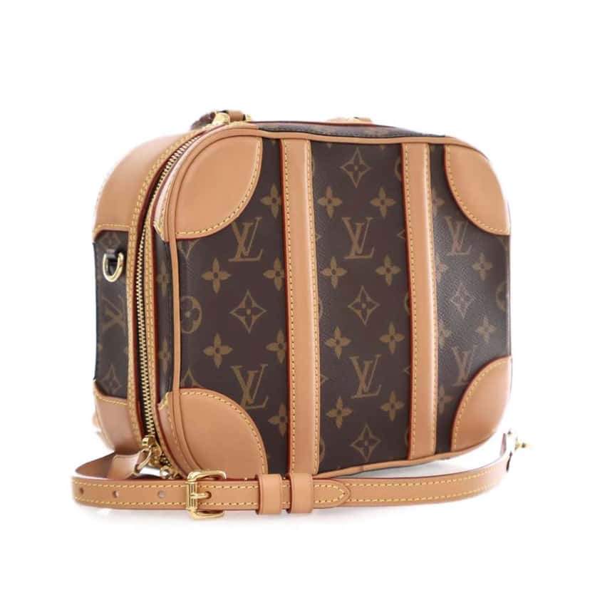 Louis Vuitton Monogram Valisette PM Brown Very good condition - Back View