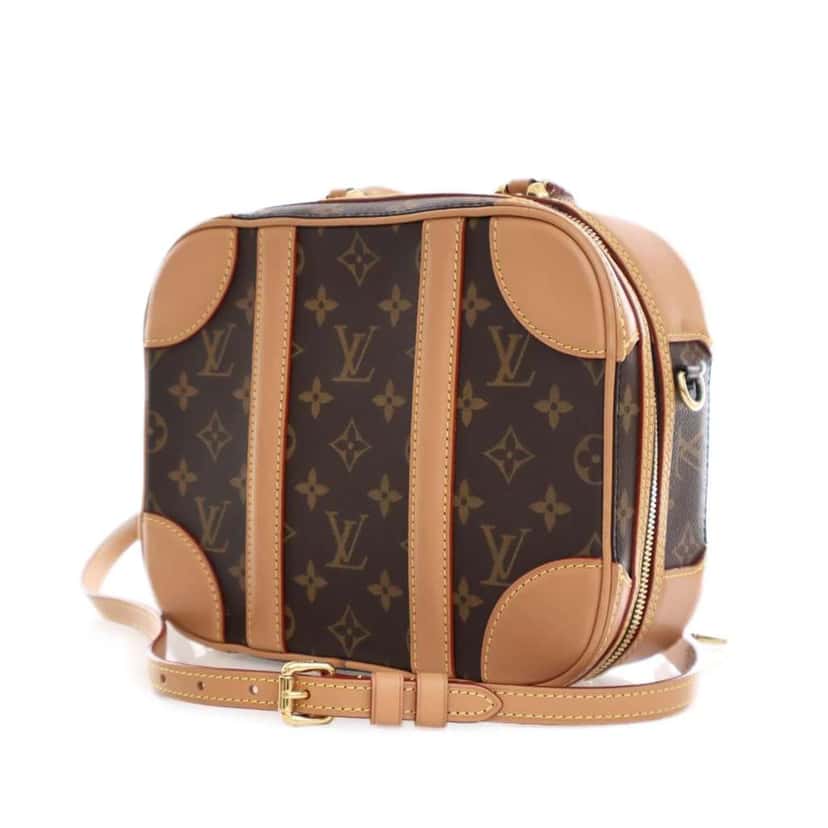 Louis Vuitton Monogram Valisette PM Brown Very good condition - Inside View