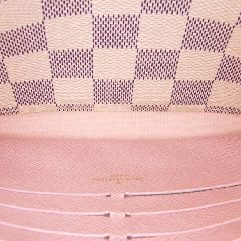 Louis Vuitton Damier Azur Pochette Felicie White Canvas Good condition - Model View