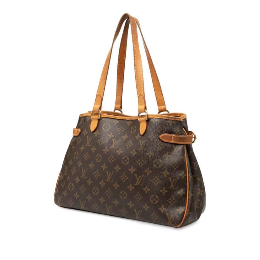 Louis Vuitton Monogram Batignolles Horizontal Brown Good condition - Back View