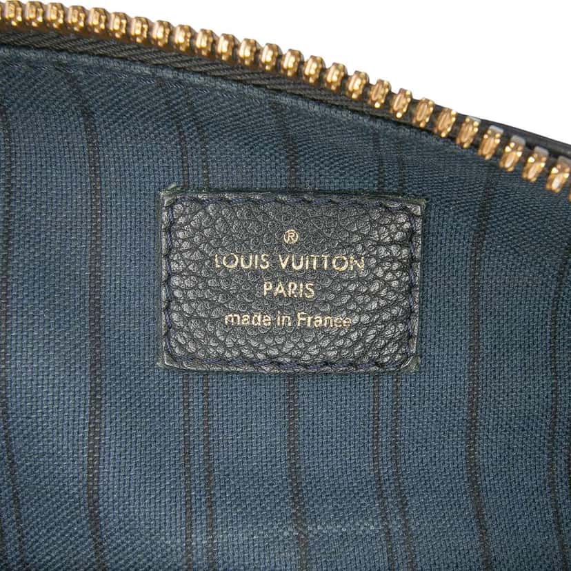 Louis Vuitton Monogram Empreinte Lumineuse PM Blue Leather Good condition - Box View