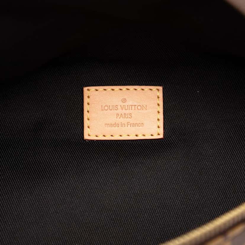 Louis Vuitton Monogram Bumbag Brown Good condition - Box View