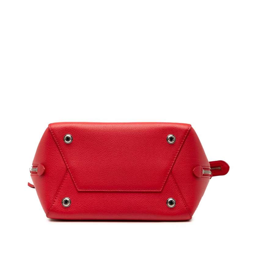 Louis Vuitton Calfskin Freedom Tote Red Leather Good condition - Inside View
